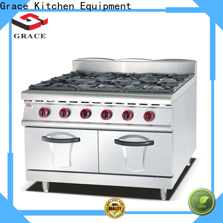 Grace convenient commercial kitchen range with good price for kitchen