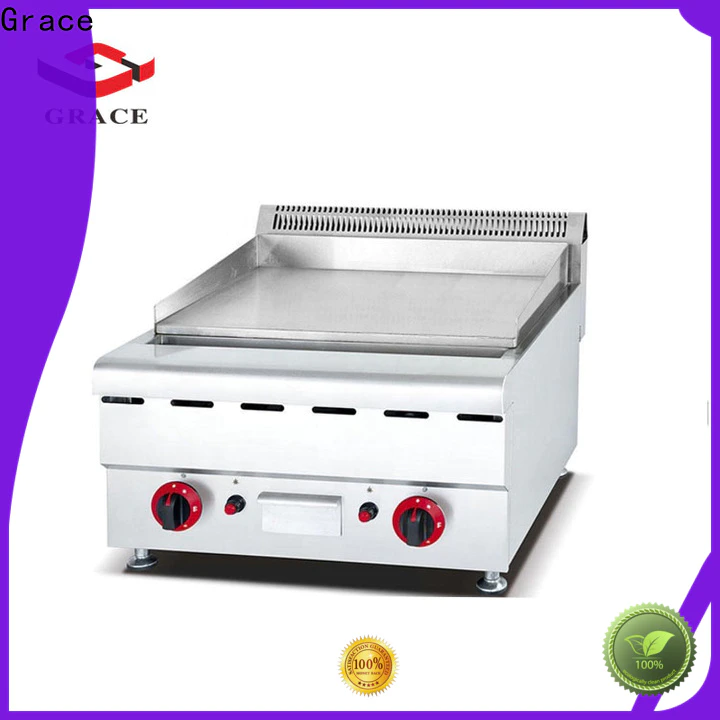 Grace stainless steel gas grill supplier for restaurant