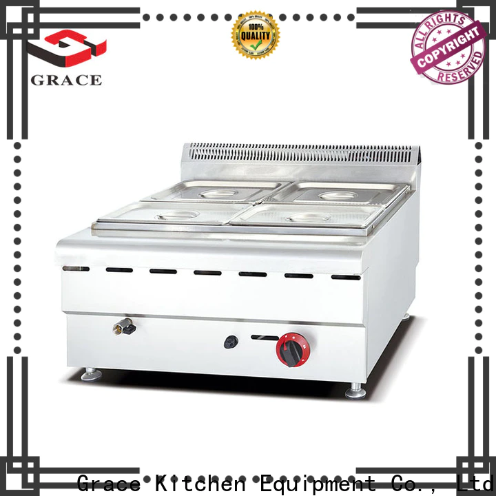Grace gas griddle factory direct supply for restaurant