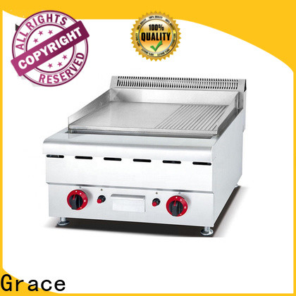 Grace gas griddle manufacturer for restaurant