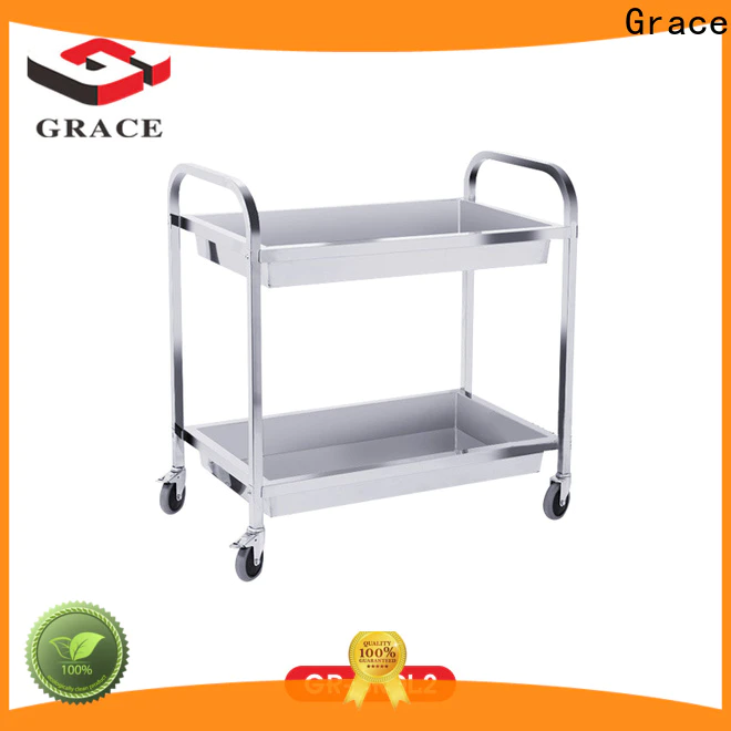 Grace reliable stainless steel kitchen table with good price for shop