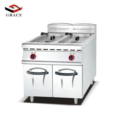 Gas Double Cylinder Fryer