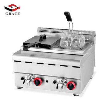 Commericial Gas double cylinder fryer