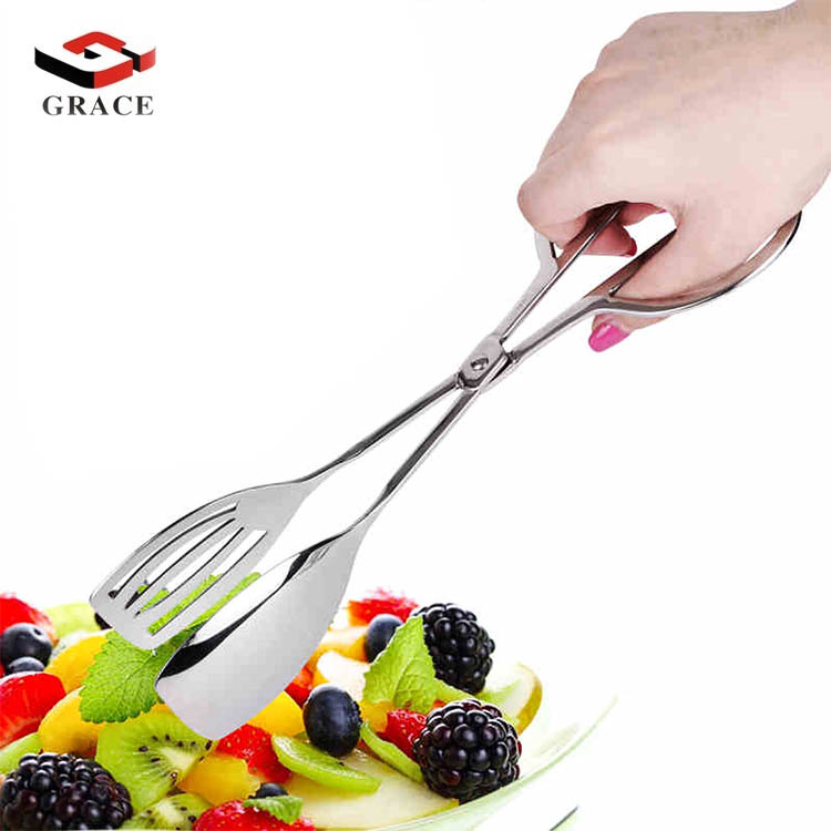 custom stainless steel tongs company for kitchen-2