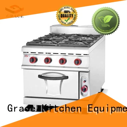 Grace durable gas oven range supplier for kitchen