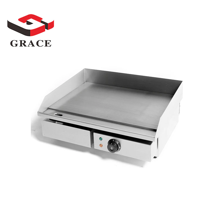 Full Flat Electric Grill＆Griddle with Single Burner