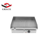 Full Grooved Electric Griddle