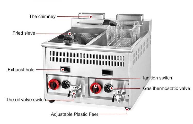 wholesale electric fryer factory for coffee shops-2