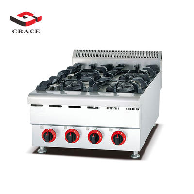 Counter Top Gas Range with 4 Burner