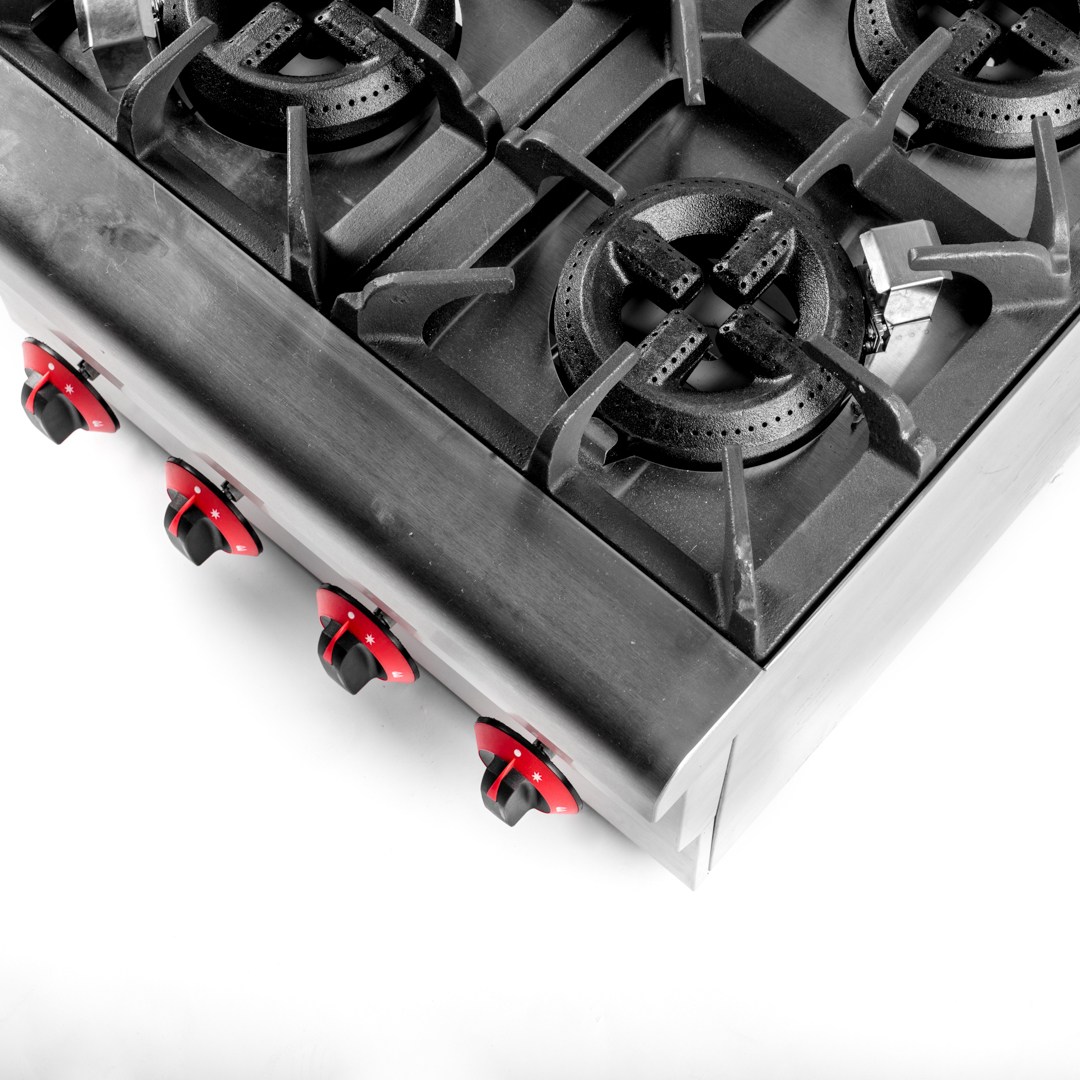 Counter Top Gas Range With 4 Burner Grace