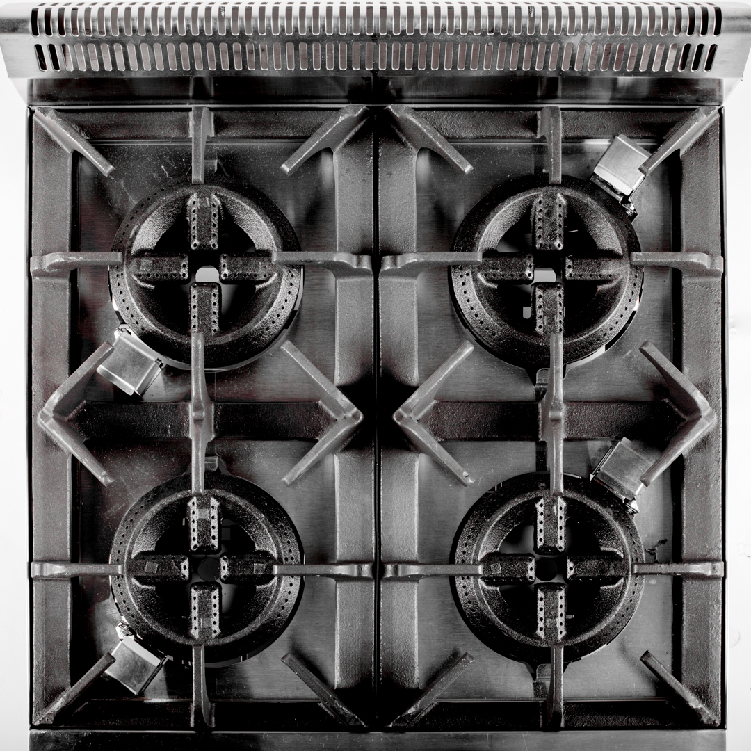 Counter Top Gas Range With 4 Burner Grace