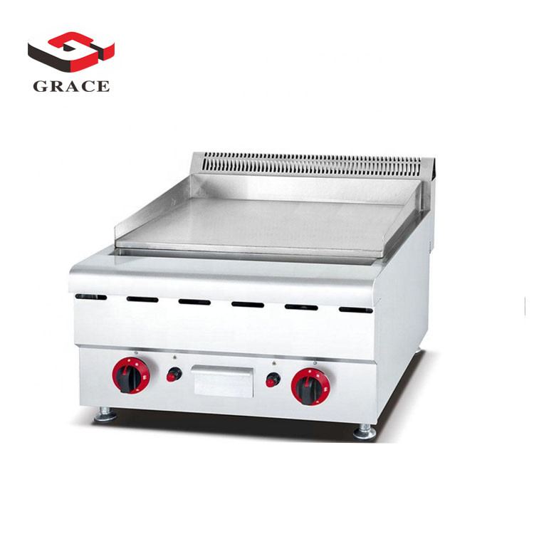 Counter Top Full Flat Gas Grill Gas Griddle