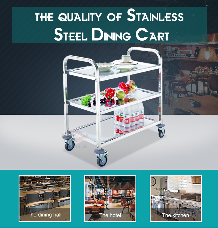 Stainless Steel Food Service Trolleys