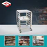 Bakery Equipment Hotel Restaurant Kitchen Equipment Sevice Mobile Food Cart Stainless Steel GN Pan Tray Trolley 9.jpg