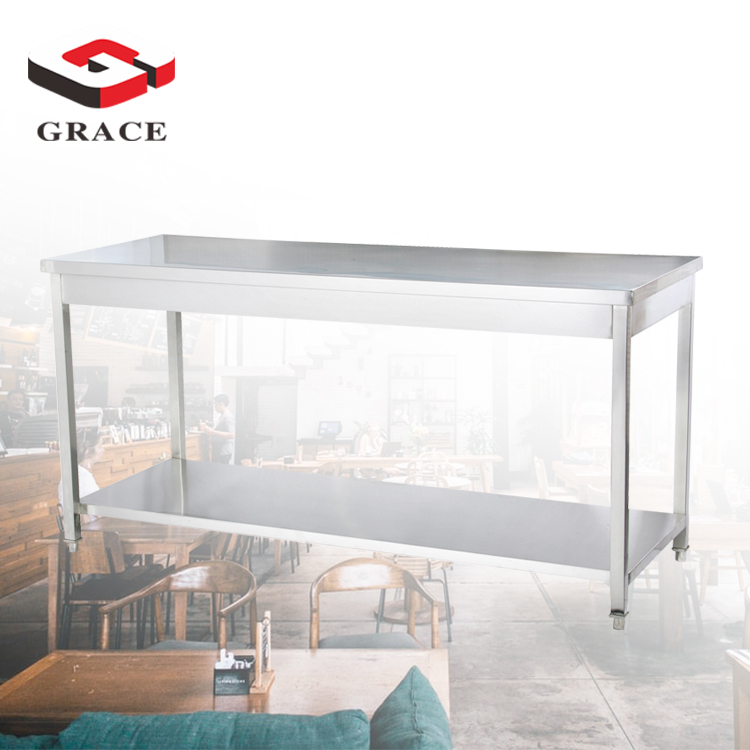 Grace convenient stainless steel kitchen table supplier for restaurant-2