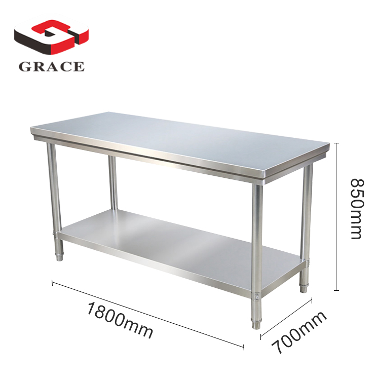 Grace stainless steel kitchen table supplier for shop-1