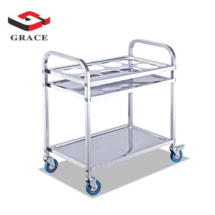 Stainless Steel Mobile Spice Trolley