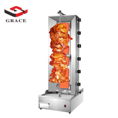 Gas Desktop 6-burner Shawarma Machine