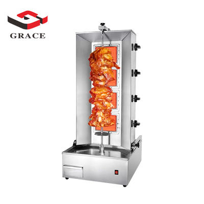 Gas Desktop 4-burner Shawarma Machine