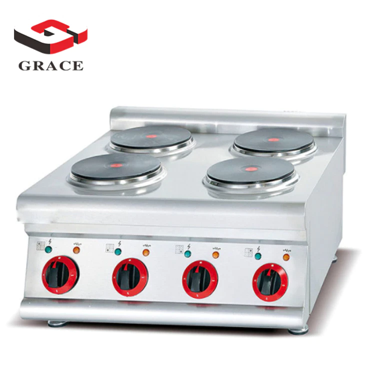 Counter Top Electric 4-Plate Cooker