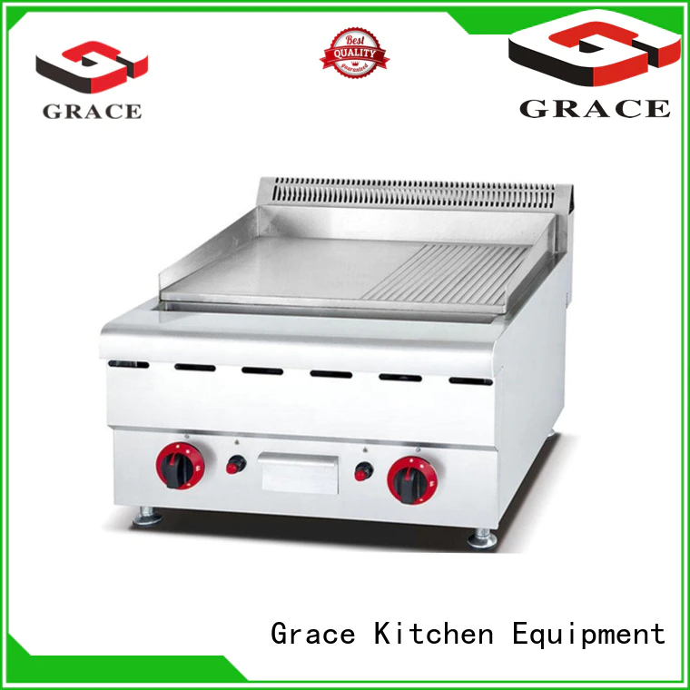 Grace gas griddle manufacturer for shop