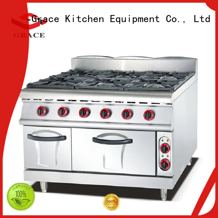 Grace convenient cooking equipment supplier for restaurant